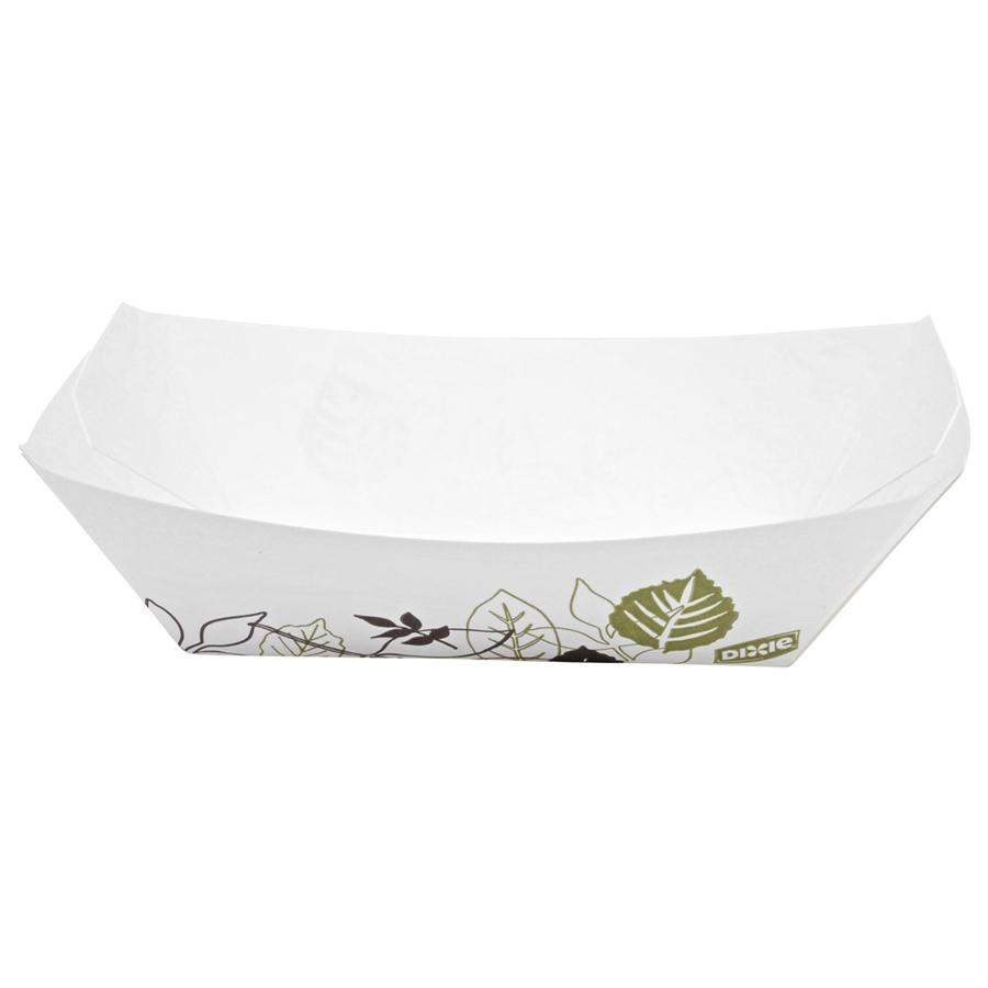 Paper Food Tray Polycoat 1# Path Design 1000/cs