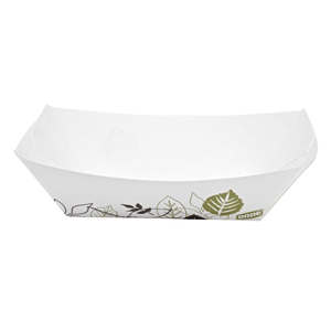 Paper Food Tray Polycoat 1# Path Design 1000/cs