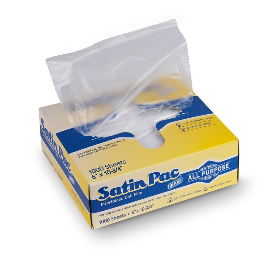 Interleaver Film 6"X10" Satinpac 1000/bx 10/cs