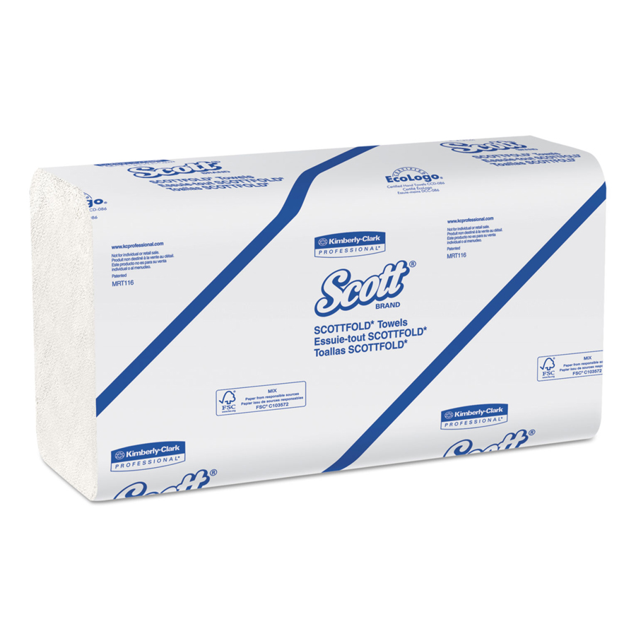 Scottfold Towel White Scott Pro 4375/cs