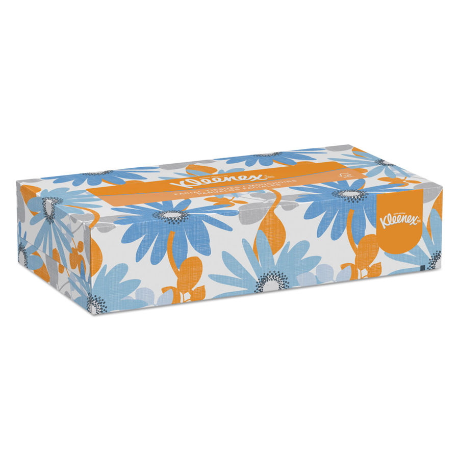 Facial Tissue Kleenex Flat 2-Ply 100/bx 36/cs