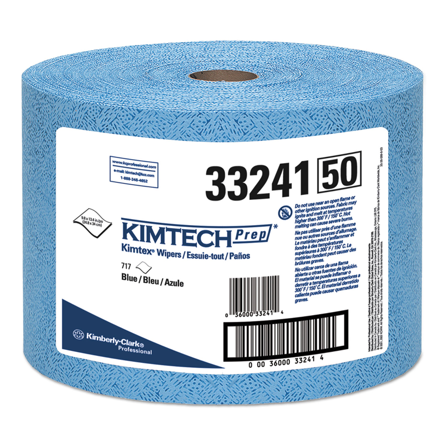 Kimtech Kimtex Wiper Blue 9.75"X13.4" 717/rl