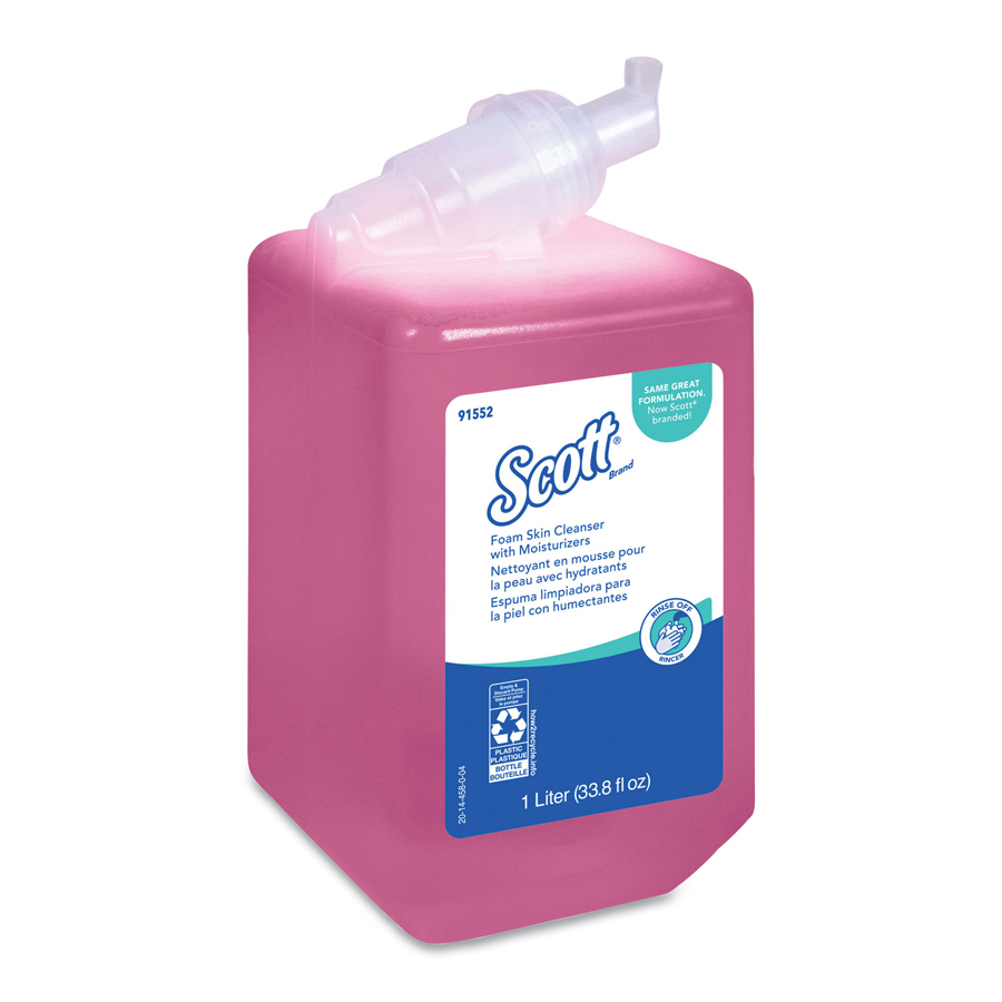 Scott Pro Foam Cleanser Moisturizer 1000Ml 6/cs