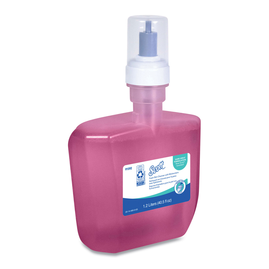 Scott Pro Foam Cleanser Moisturizer 1200Ml 2/cs