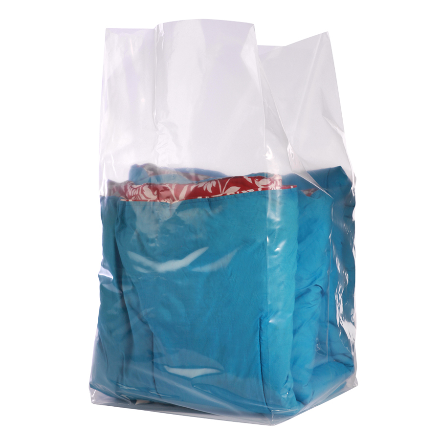Poly Bag Clear 10"X8"X24" 2mil 500/cs