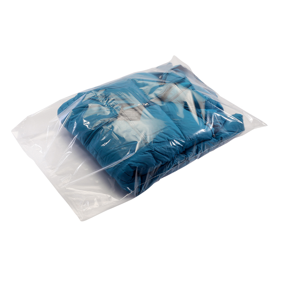 Layflat Poly Bag 10"x10" 2mil Clear 1000/cs