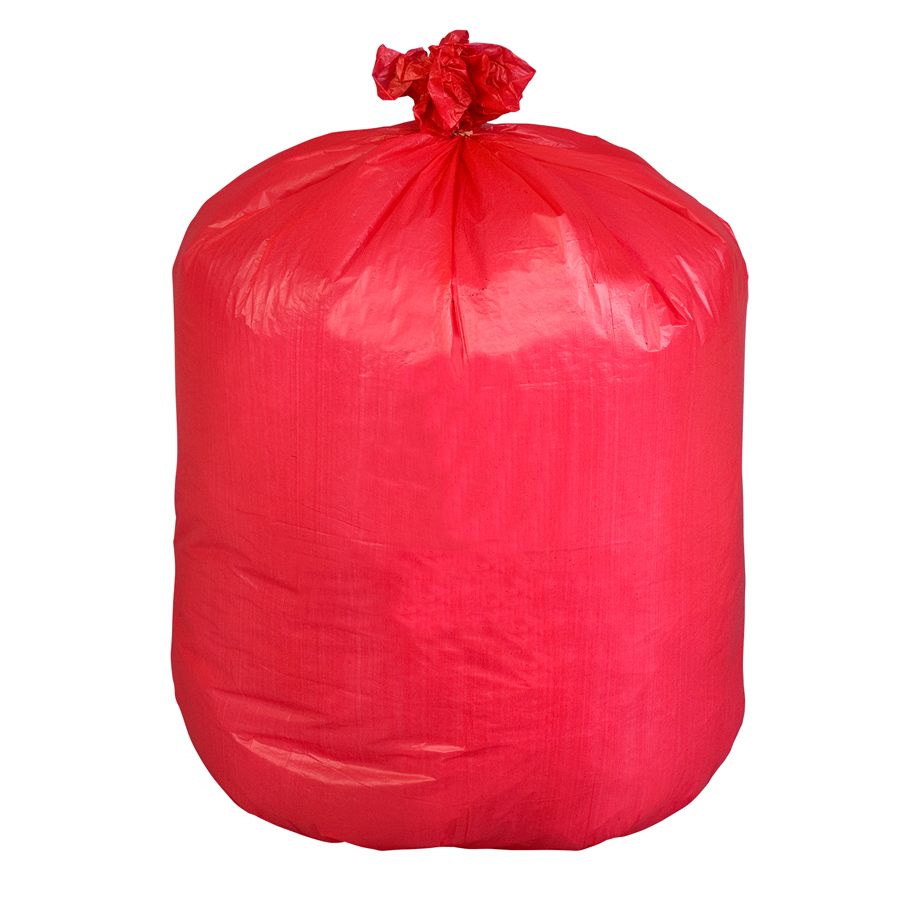 Canliner 24"X24" Red Inf Waste 10Gal 1000/cs