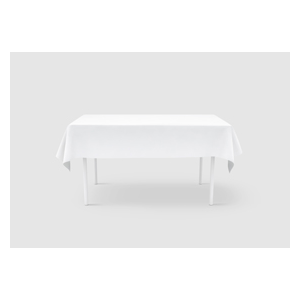 Plastic Tablecover White Embossed 40"X300' Roll