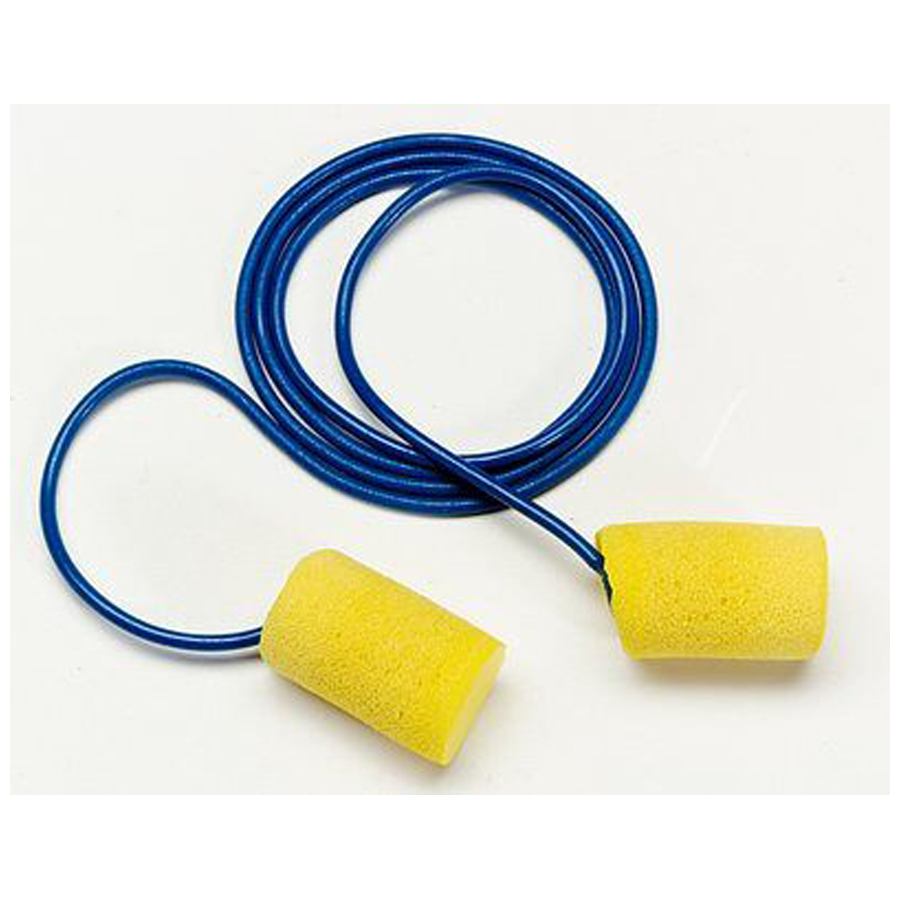 3M E-A-R 1110 Ear Plug Corded Yellow 500/cs