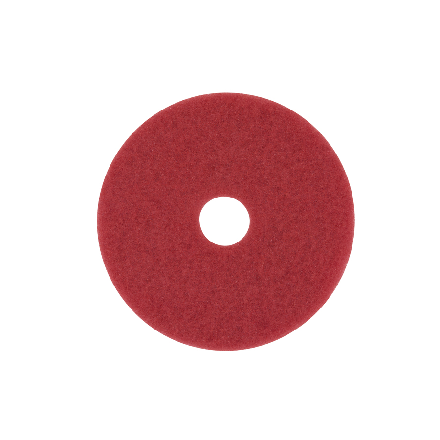 3M 5000 Floor Pad 17"  Red Buffing 5/cs