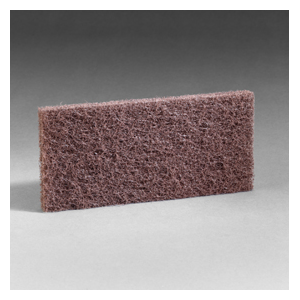 3M 8541 Doodlebug Brown Scrub Pad 4.6"X10" 20/cs