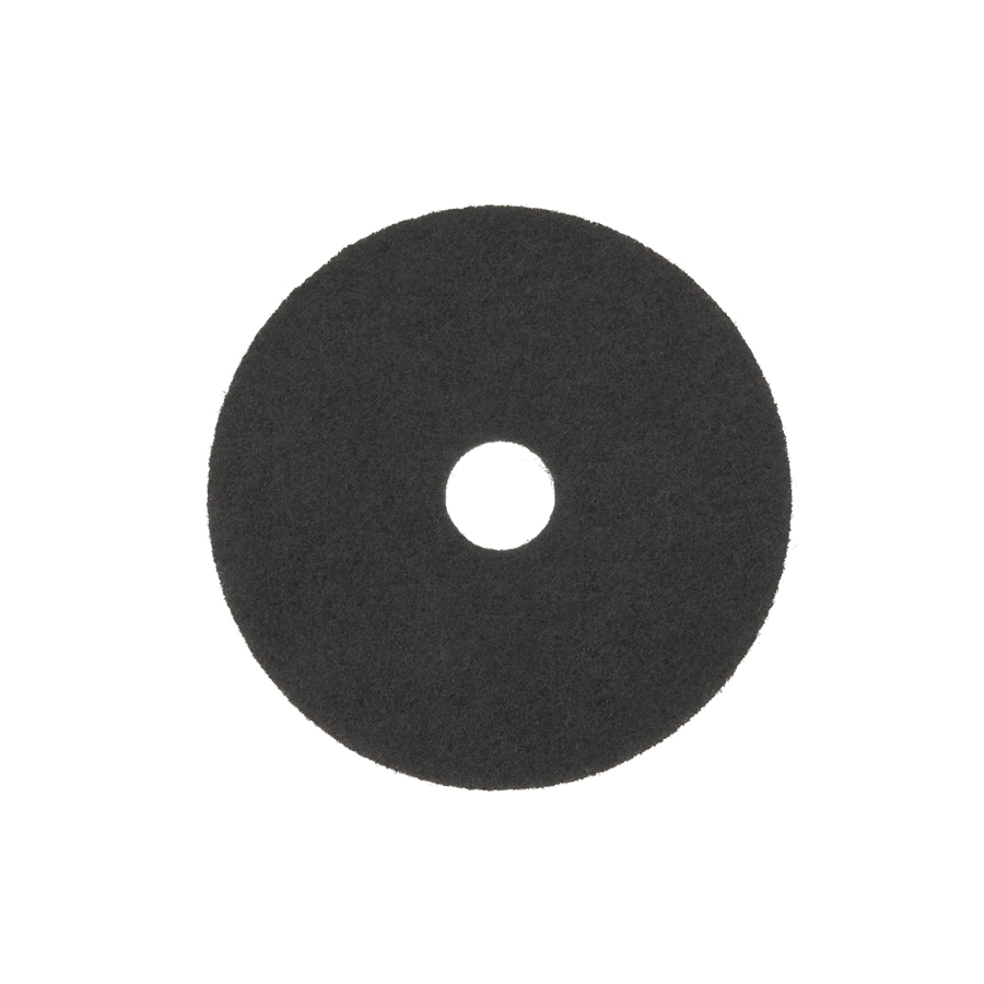 3M 7200 Floor Pad 20" Black Thick Strip 5/cs