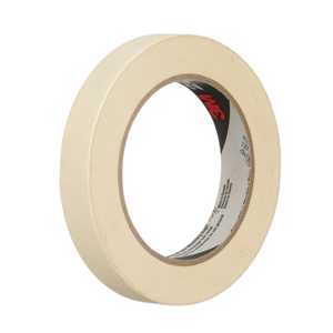 3M 201+ Masking Tape Tan 18Mmx55M 48/cs