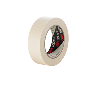 3M 201+ Masking Tape Tan 24Mmx55M 36/cs