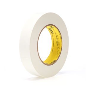 3M 256 Scotch Flatback  Tape White 1"X36yd 36/cs