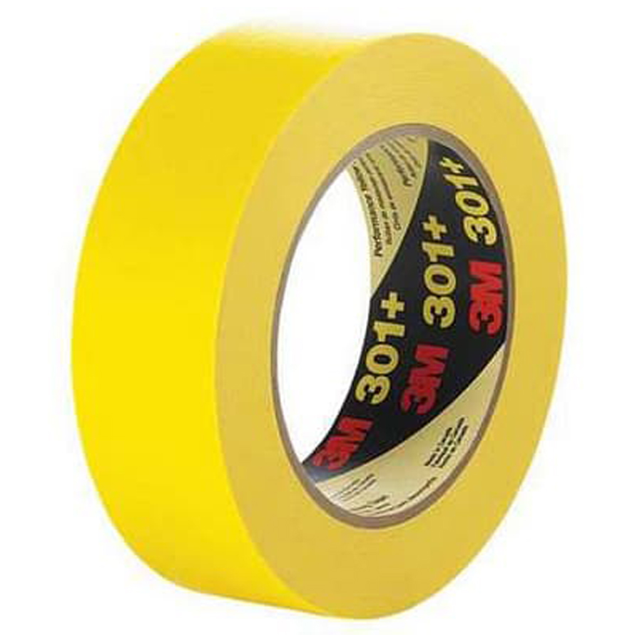 3M Tape Masking 48Mmx55M Yellow 24Rl/cs