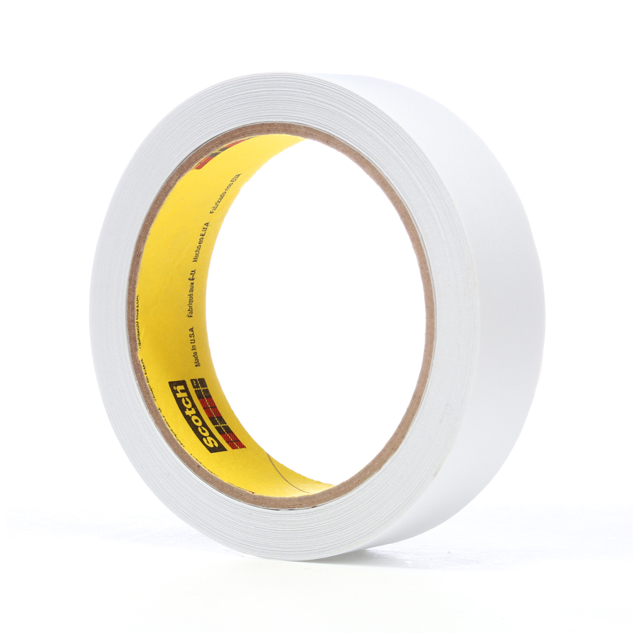3M 3051 Low Tack Paper Tape White 1"X36yd 36/cs