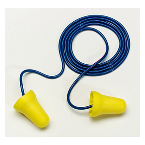 EZ Fit Earplugs Corded Yellow 2000 pr/cs