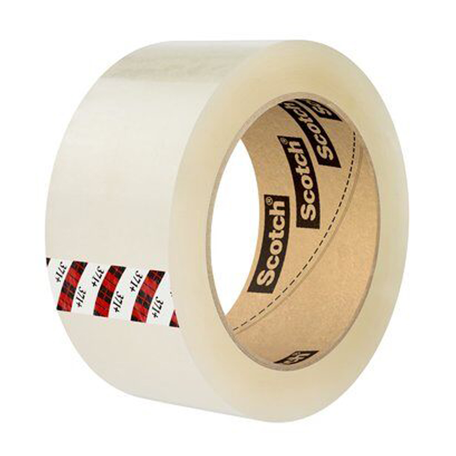 Scotch 371+ High Tack Tape 72Mmx100M 24Rl/cs