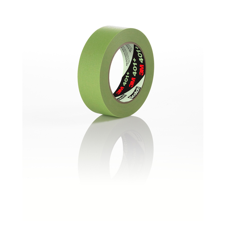 3M 401+ Masking Tape Green 12mmx55m 48/cs