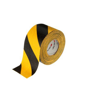 613 Safety Walk Tape Blk /Ylw Slip Resist 4"x60'