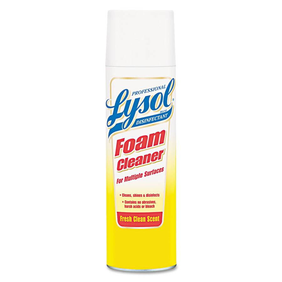 Lysol Foam Cleaner Disinfect 24oz 12/cs