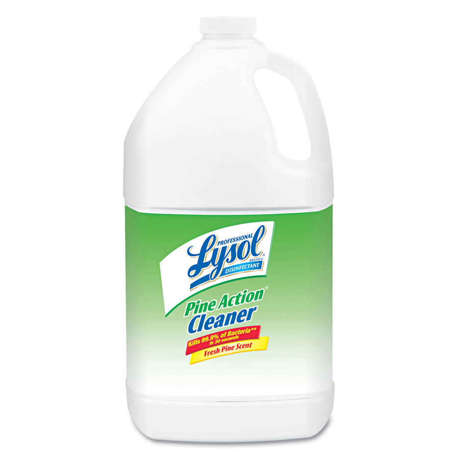 Lysol Pine Disinfectant Cleaner Gallon 4/cs
