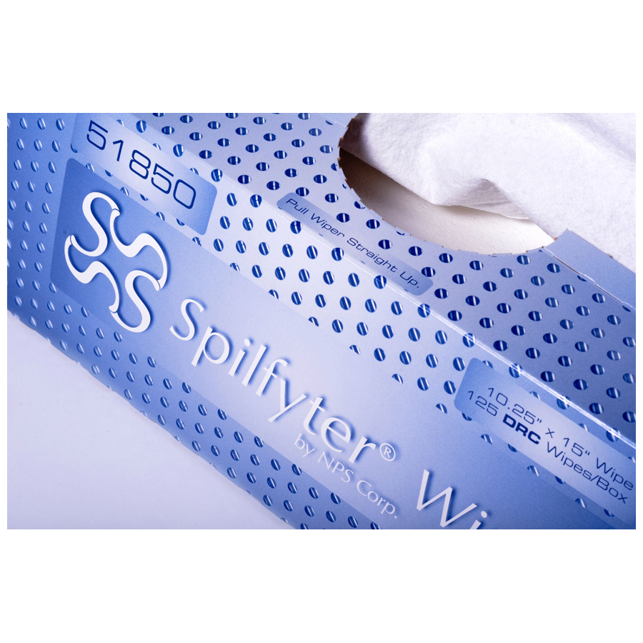 Spilfyter Drc Wiper 10.25"X15" 125/bx 6bx/cs