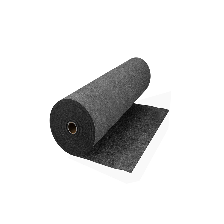 Sorbent Traction Mat Gry Univ 34"X50' Roll