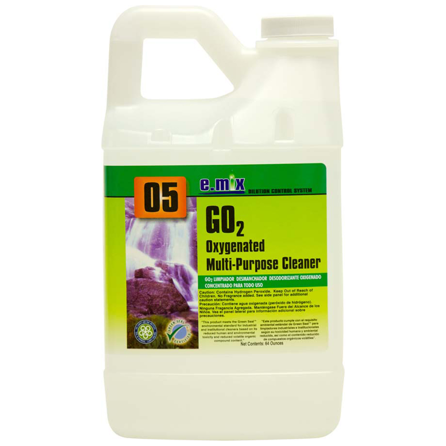 E-Mix #5 Go2 Oxygen Cleaner 64oz 4/cs