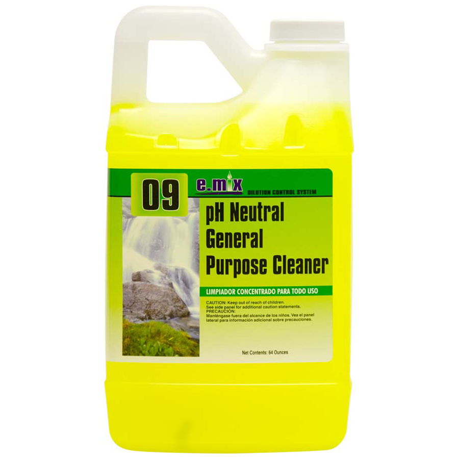 E-Mix #9 Ph Neutral Cleaner 64oz 4/cs