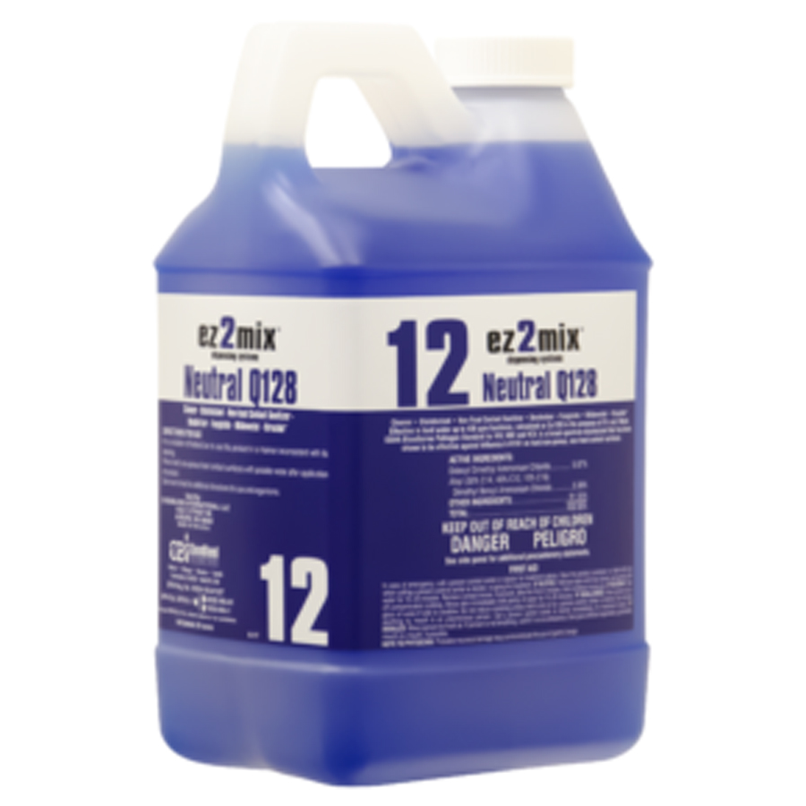 ez2Mix #12 Neutral Q Disinfectant 80oz 4/cs