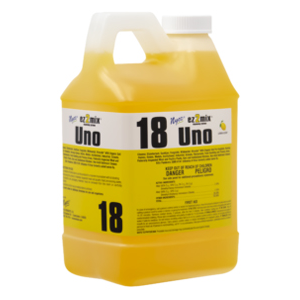 ez2mix #18 Uno Disinf Cleaner Lemon 80oz 4/cs