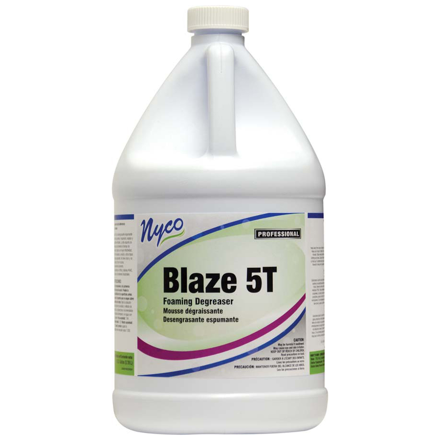 Blaze 5T Hd Degreaser Foaming Gallon 4/cs