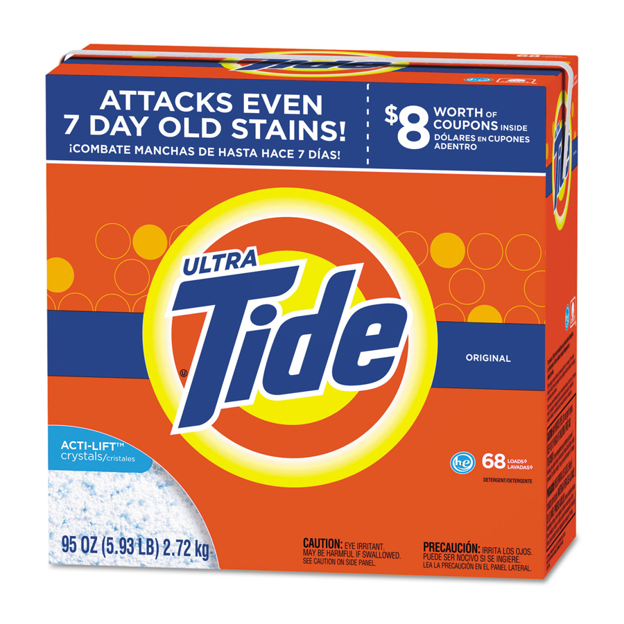 Tide He Powder Laundry Detergent 95oz 3/cs