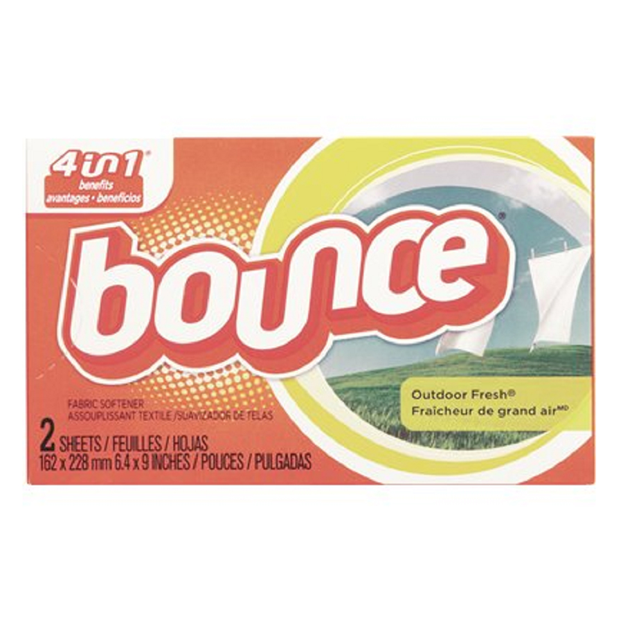 Bounce Vending Fabric Softener 2/bx 156/cs