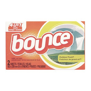 Bounce Vending Fabric Softener 2/bx 156/cs