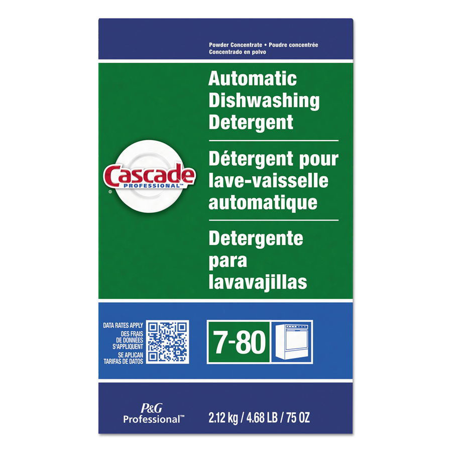 Cascade Dish Detergent Powder 75oz 7/cs