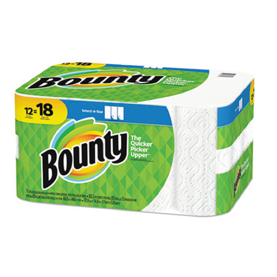 Perforated Roll Towel Bounty 74sh/rl  12rl/pk