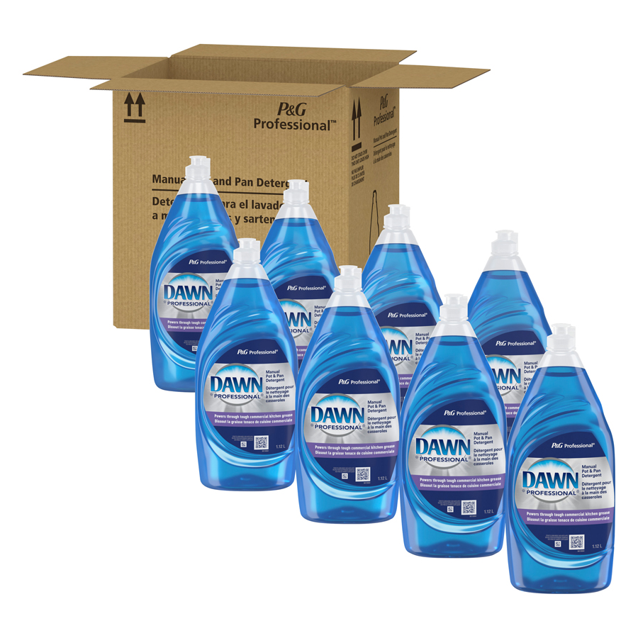 Dawn Dish Soap Blue 38oz 8/cs