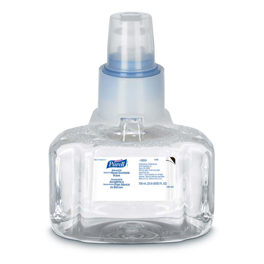 Purell Sanitizer Foam LTX-7 Clear 700Ml  3/cs