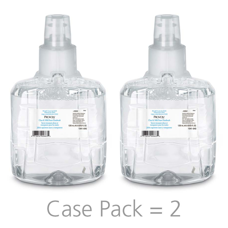 Provon LTX Foam Soap Clear 1200Ml 2/cs