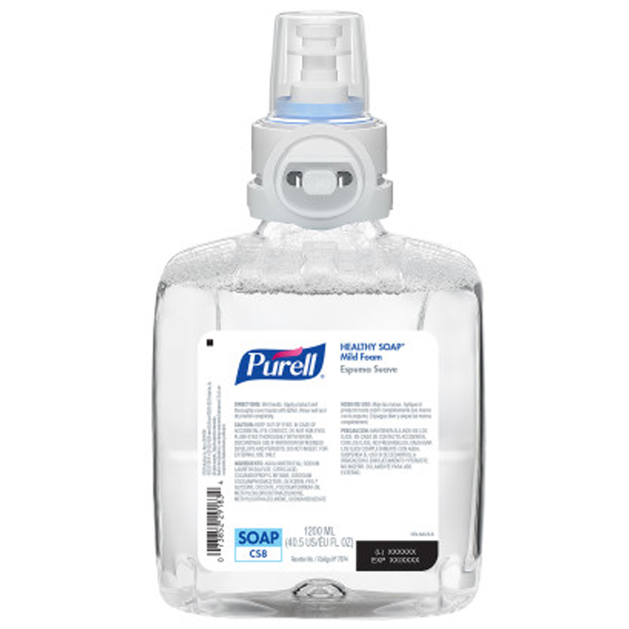 Purell CS8 Foam Soap Mild 1200ml 2/cs