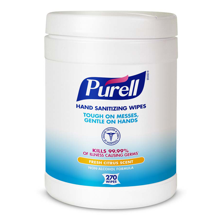 Purell Hand Sanitizing Wipe 6"X7" 6-270/cs