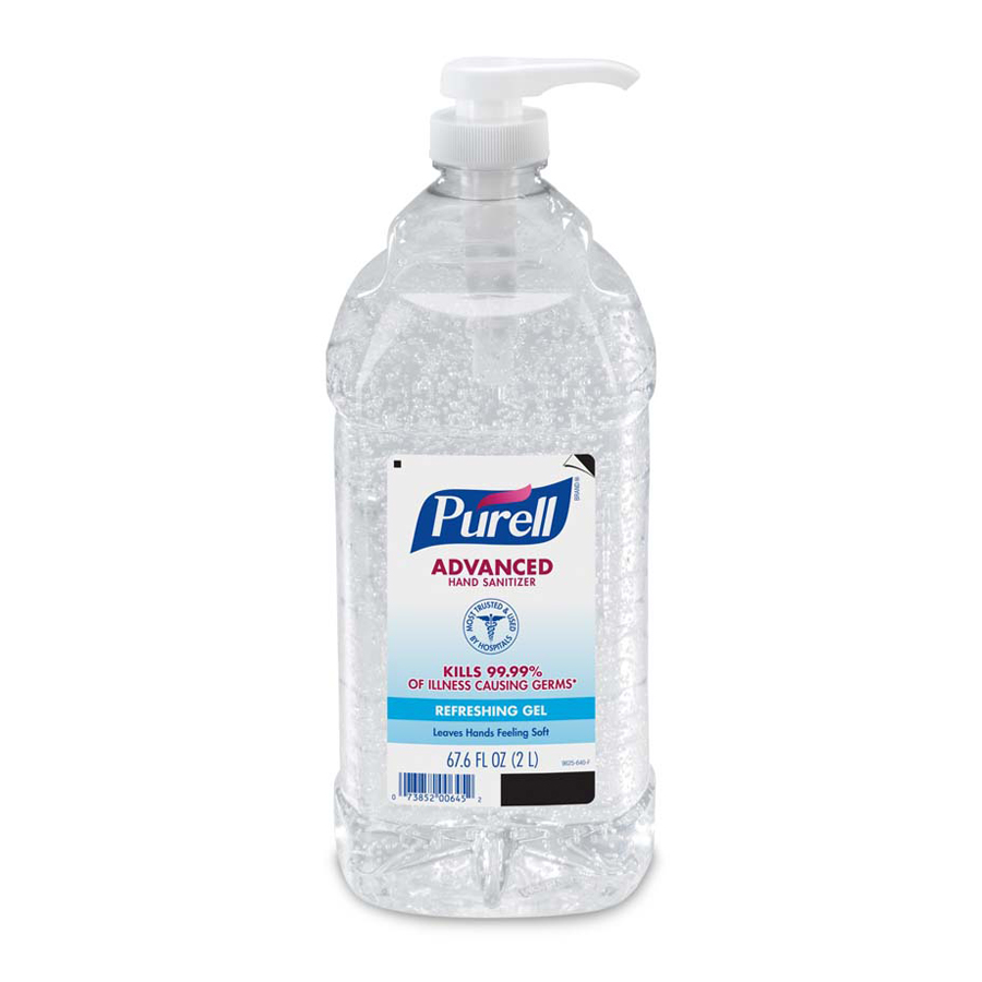 Purell Hand Sanitizer Pump Bottle 2L 4/cs
