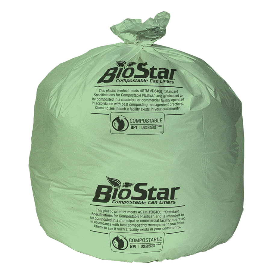 Canliner 30"X36" Green 1mil 20-30Gal 150/cs