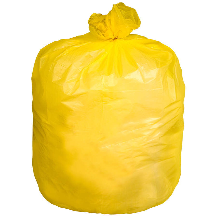 Canliner 30"X43" Yellow 1.2mil Inf Linen 100/cs