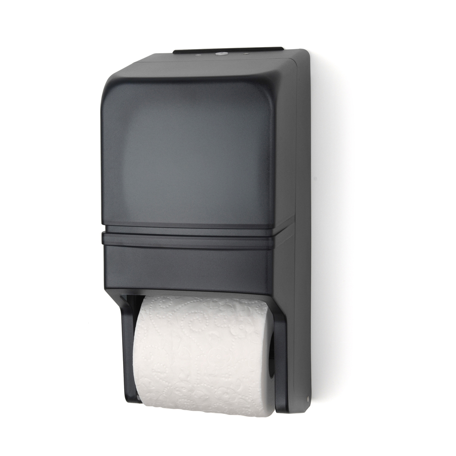 Bath Tissue Dispenser Black 2 Roll Each