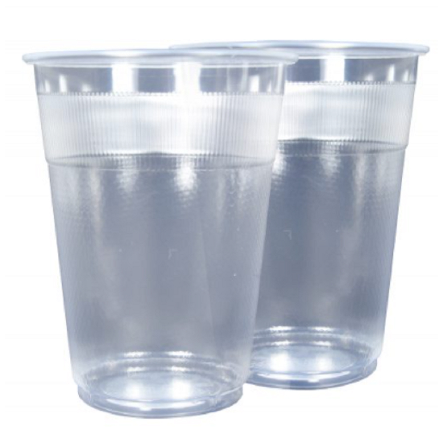 Plastic Cup 9oz Wrapped Trans 1000/cs