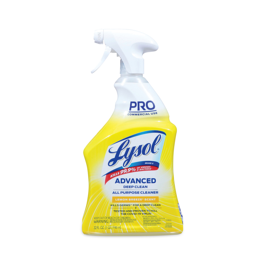 Schilling Supply Lysol Advanced AllPurp Spray Lemon 32oz 12/cs